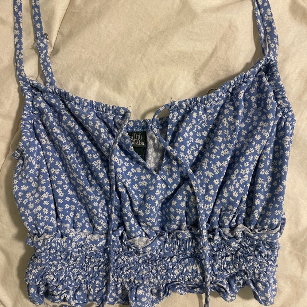 Worn couple of times, doesn't fit top area anymore.